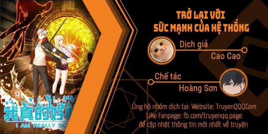 Trở Lại Với Sức Mạnh Của Hệ Thống Chapter 2 trang 0