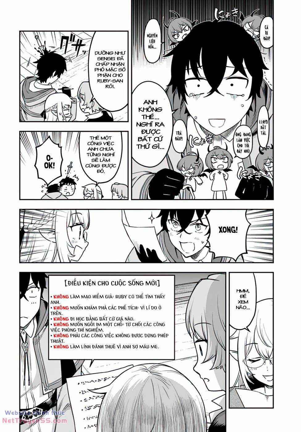 Trợ Lí Pháp Sư Vô Dụng Bắt Đầu Cuộc Sống Mới Chapter 2 trang 6