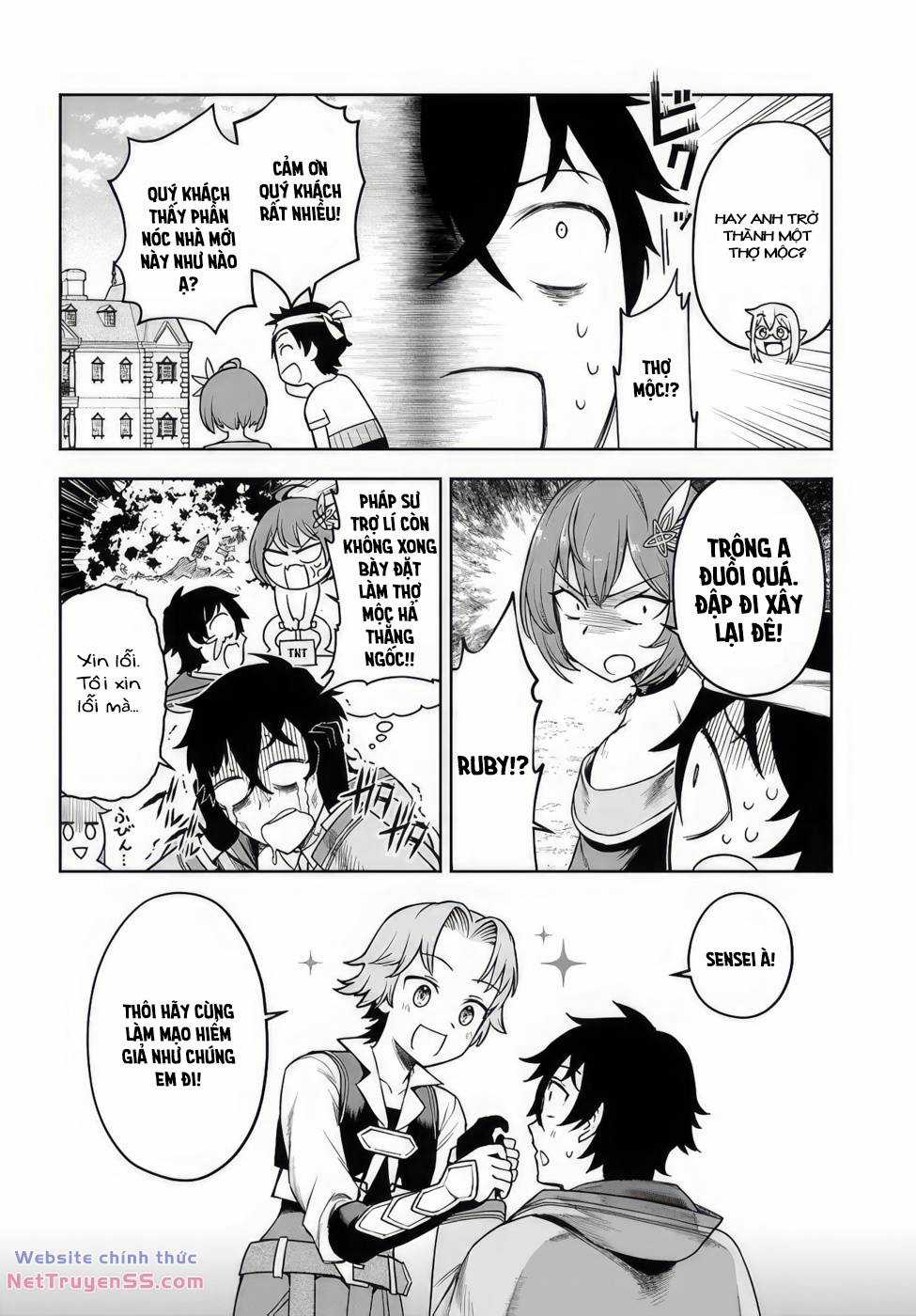 Trợ Lí Pháp Sư Vô Dụng Bắt Đầu Cuộc Sống Mới Chapter 2 trang 8