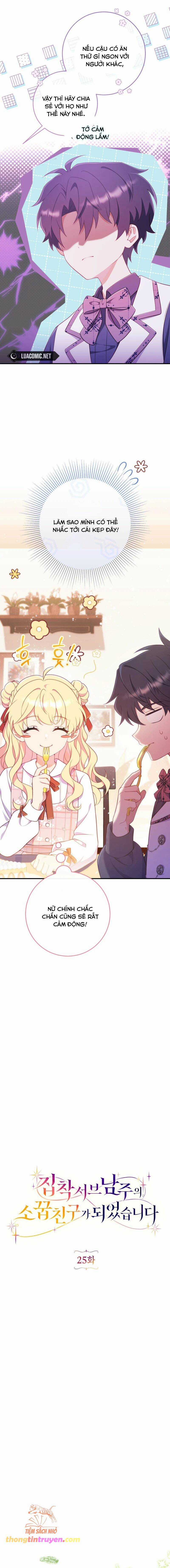 Trở Thành Bạn Thời Thơ Ấu Của Nam Phụ Ám Ảnh Chapter 25.2 trang 5