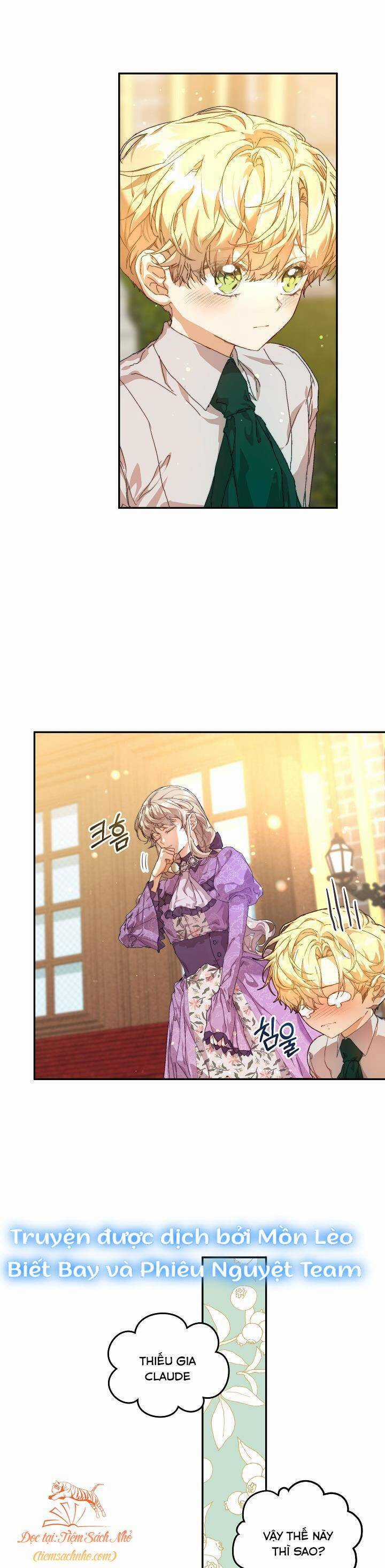 Trở Thành Bảo Mẫu Mắc Bệnh Nan Y Của Nam Chính Hắc Ám Chapter 11 trang 3