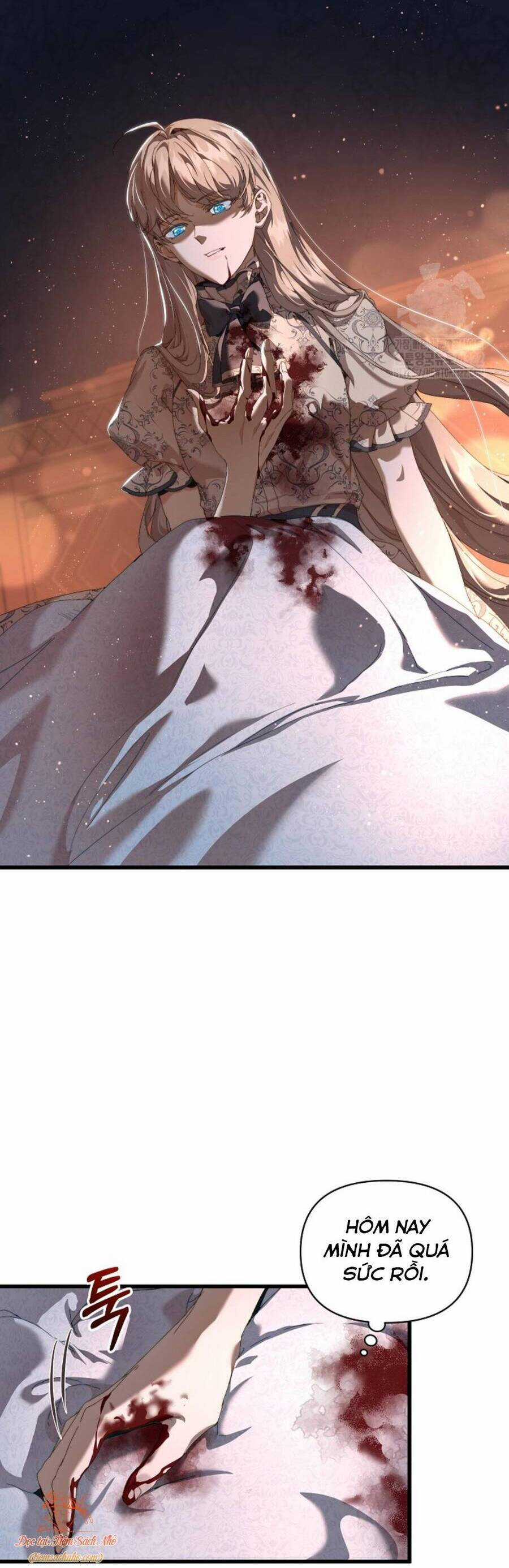 Trở Thành Bảo Mẫu Mắc Bệnh Nan Y Của Nam Chính Hắc Ám Chapter 17 trang 36