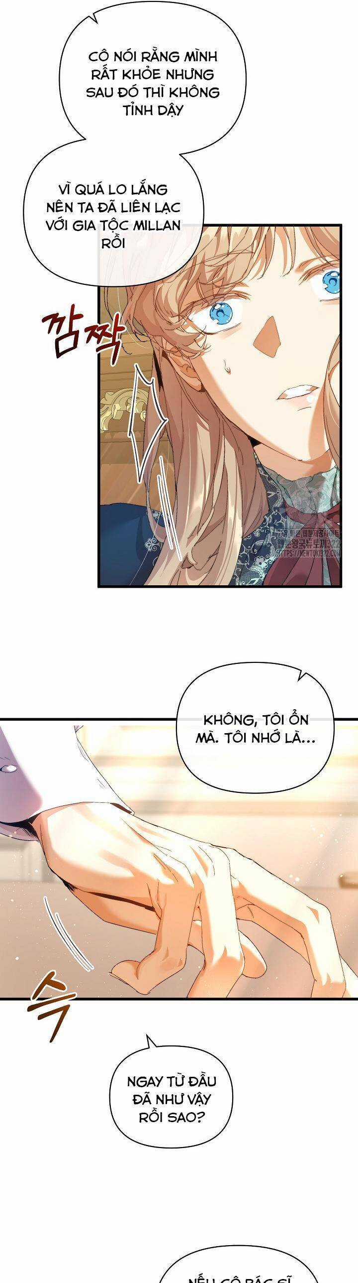 Trở Thành Bảo Mẫu Mắc Bệnh Nan Y Của Nam Chính Hắc Ám Chapter 19 trang 28