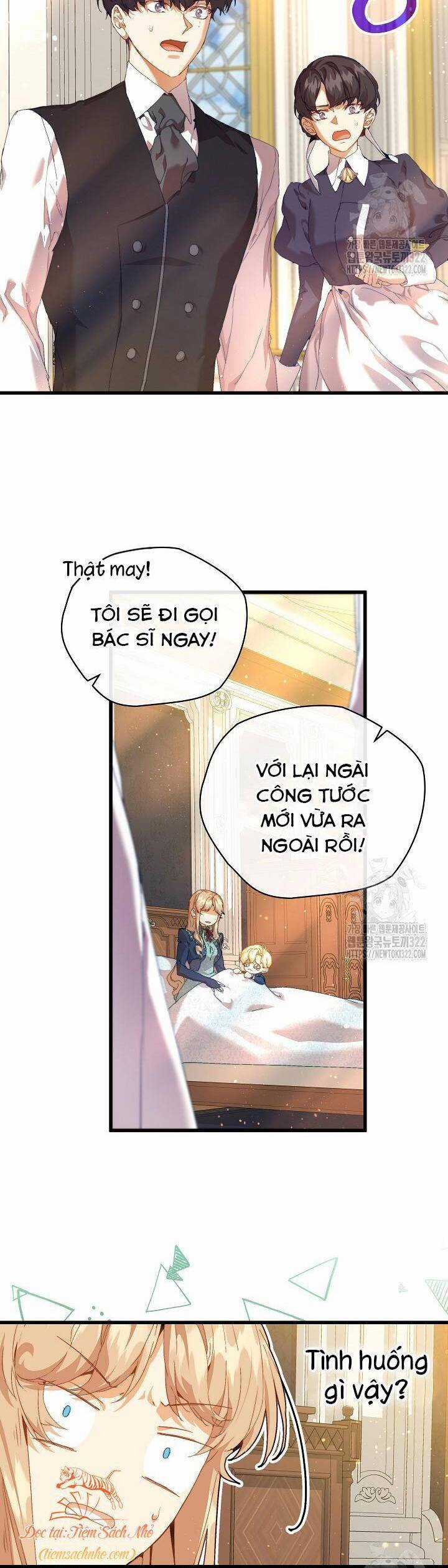 Trở Thành Bảo Mẫu Mắc Bệnh Nan Y Của Nam Chính Hắc Ám Chapter 19 trang 9