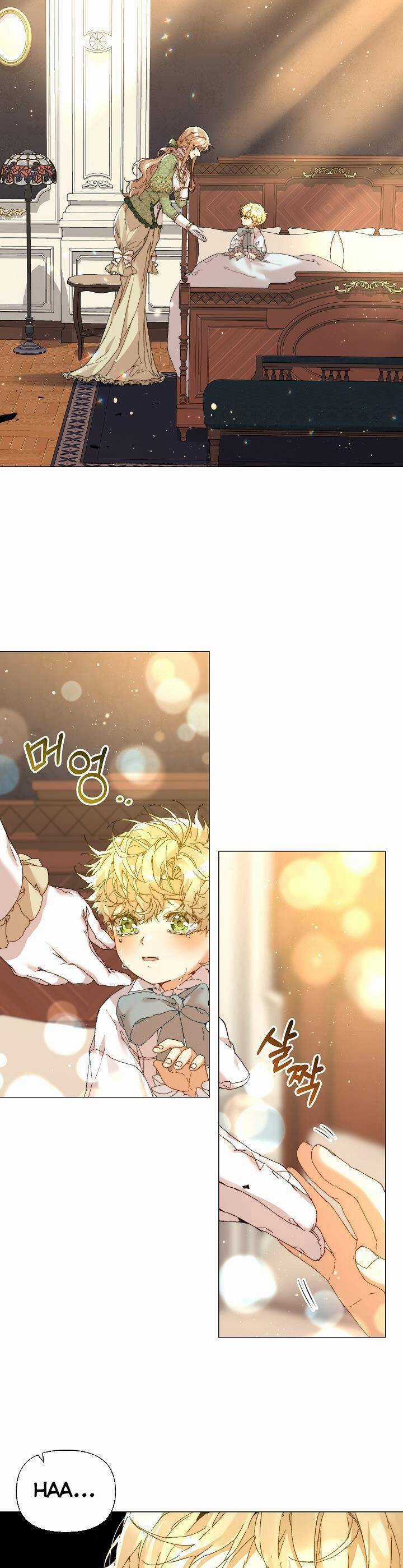 Trở Thành Bảo Mẫu Mắc Bệnh Nan Y Của Nam Chính Hắc Ám Chapter 3 trang 23