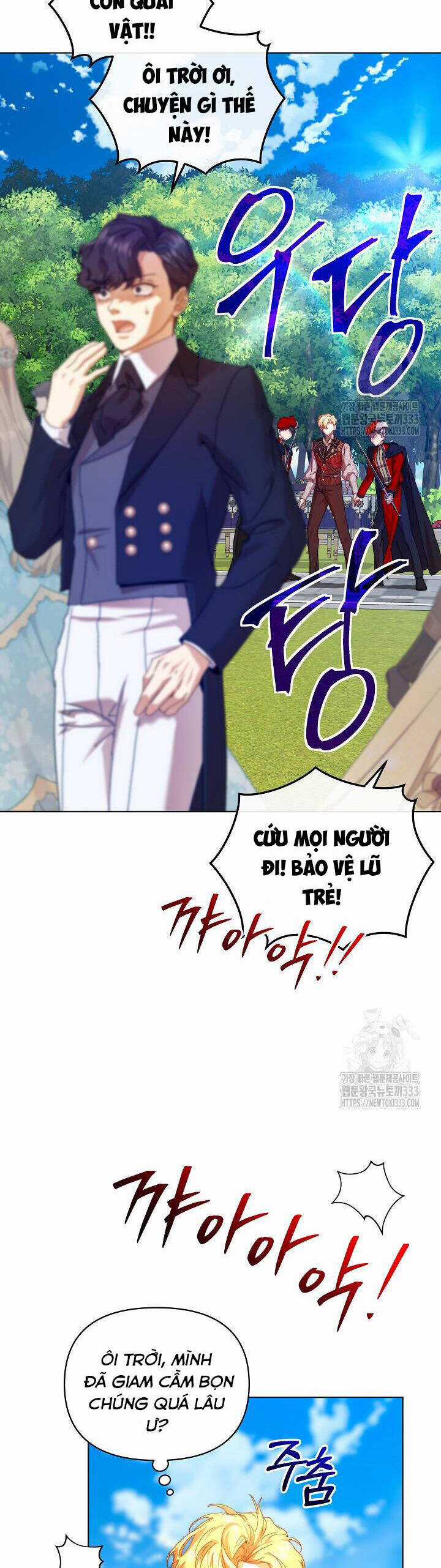 Trở Thành Bảo Mẫu Mắc Bệnh Nan Y Của Nam Chính Hắc Ám Chapter 34 trang 44