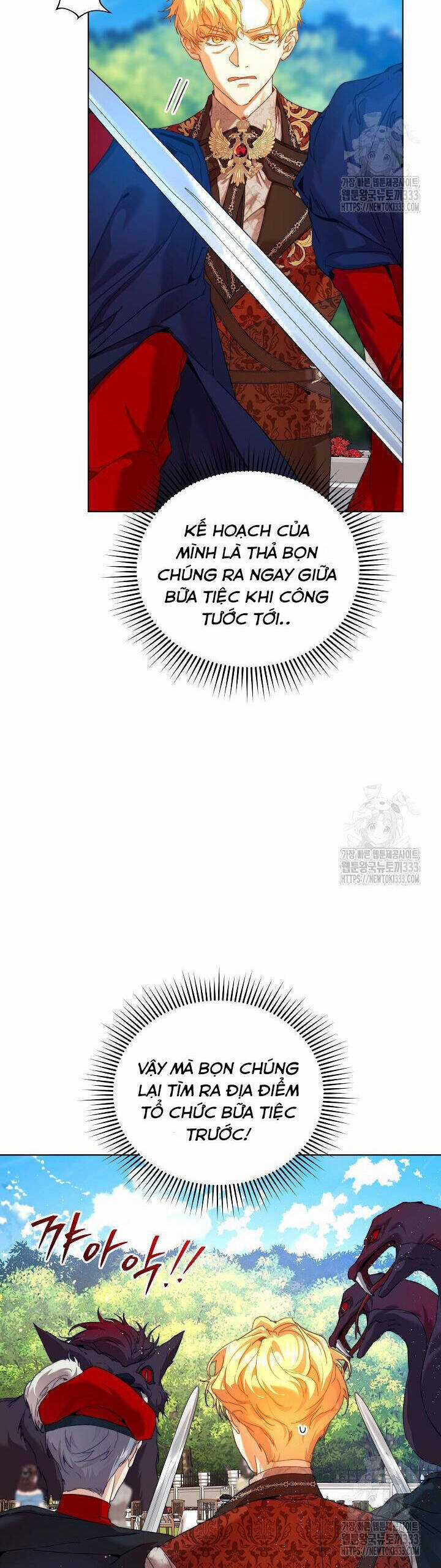 Trở Thành Bảo Mẫu Mắc Bệnh Nan Y Của Nam Chính Hắc Ám Chapter 34 trang 45