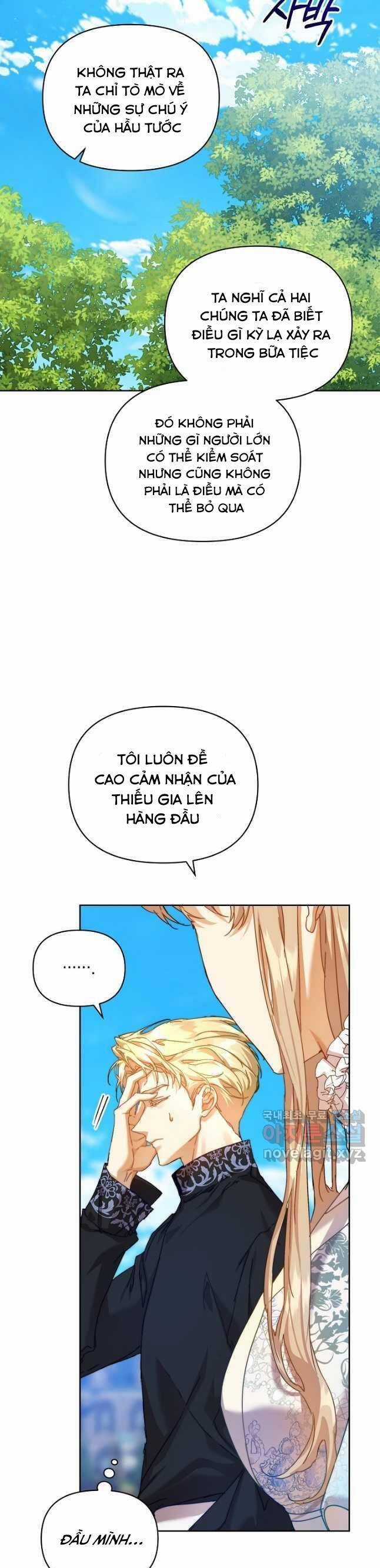 Trở Thành Bảo Mẫu Mắc Bệnh Nan Y Của Nam Chính Hắc Ám Chapter 37 trang 19