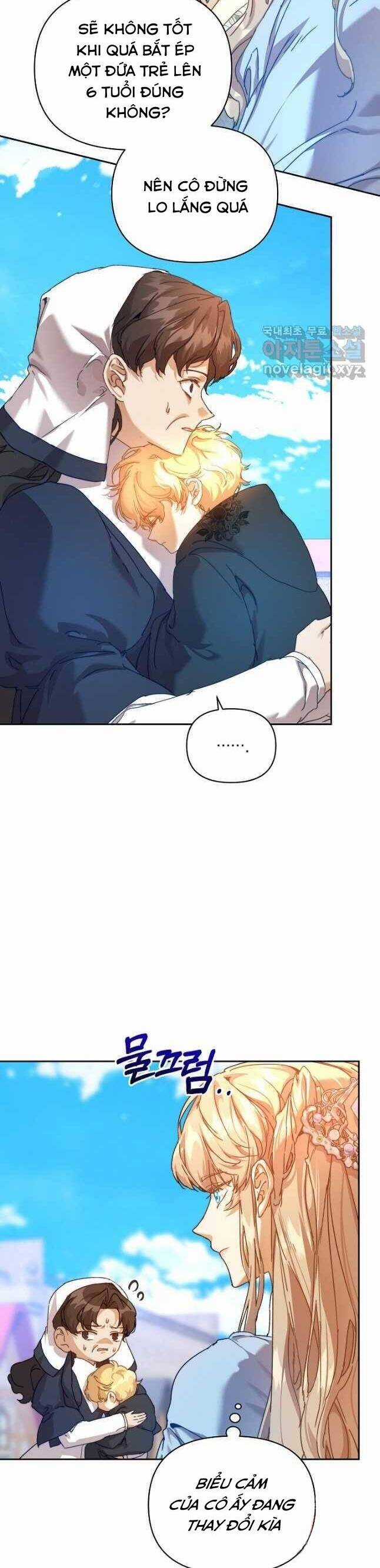 Trở Thành Bảo Mẫu Mắc Bệnh Nan Y Của Nam Chính Hắc Ám Chapter 39 trang 7