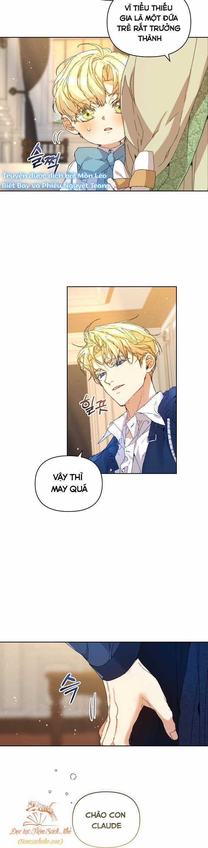 Trở Thành Bảo Mẫu Mắc Bệnh Nan Y Của Nam Chính Hắc Ám Chapter 4 trang 15