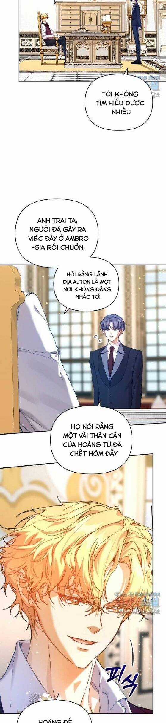 Trở Thành Bảo Mẫu Mắc Bệnh Nan Y Của Nam Chính Hắc Ám Chapter 40 trang 3