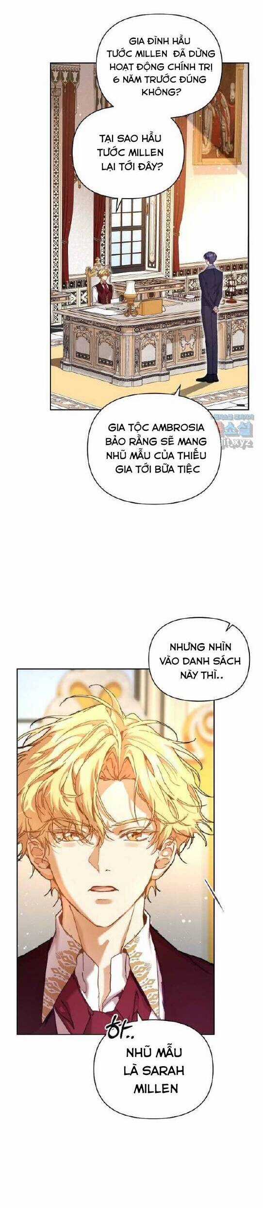 Trở Thành Bảo Mẫu Mắc Bệnh Nan Y Của Nam Chính Hắc Ám Chapter 40 trang 9