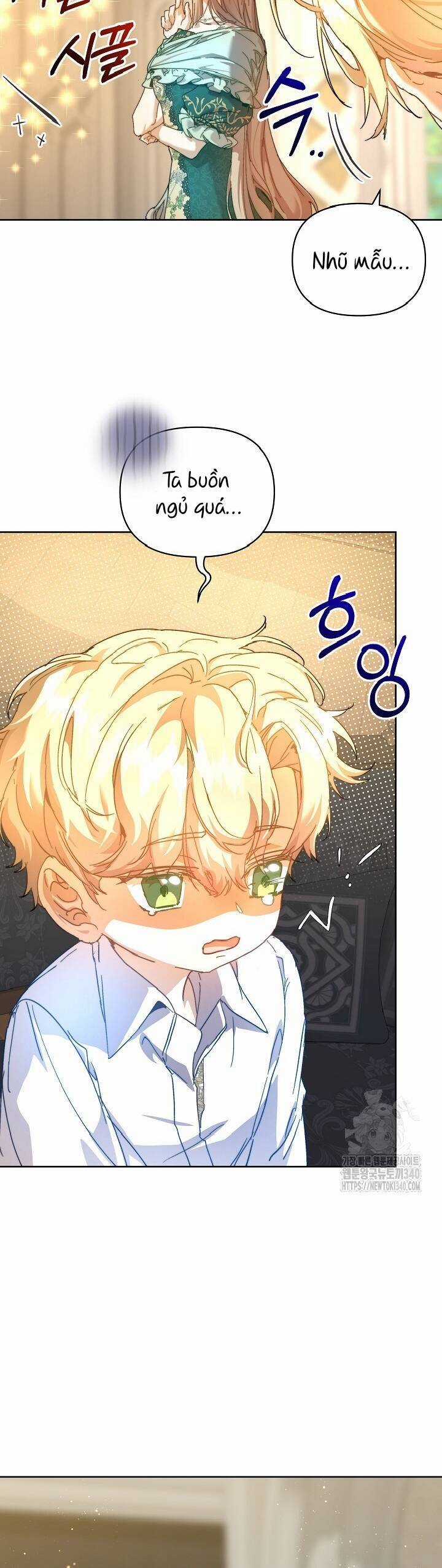 Trở Thành Bảo Mẫu Mắc Bệnh Nan Y Của Nam Chính Hắc Ám Chapter 41 trang 13