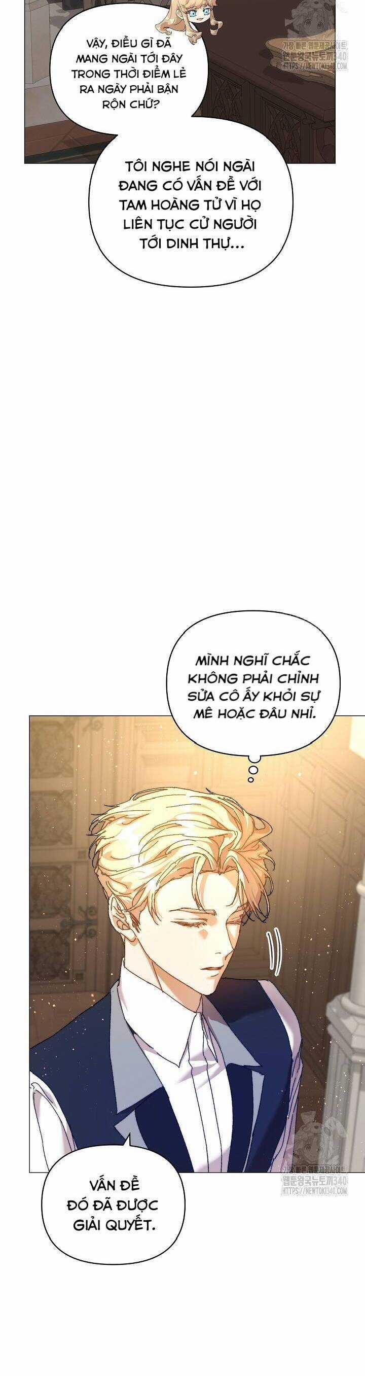 Trở Thành Bảo Mẫu Mắc Bệnh Nan Y Của Nam Chính Hắc Ám Chapter 42 trang 11