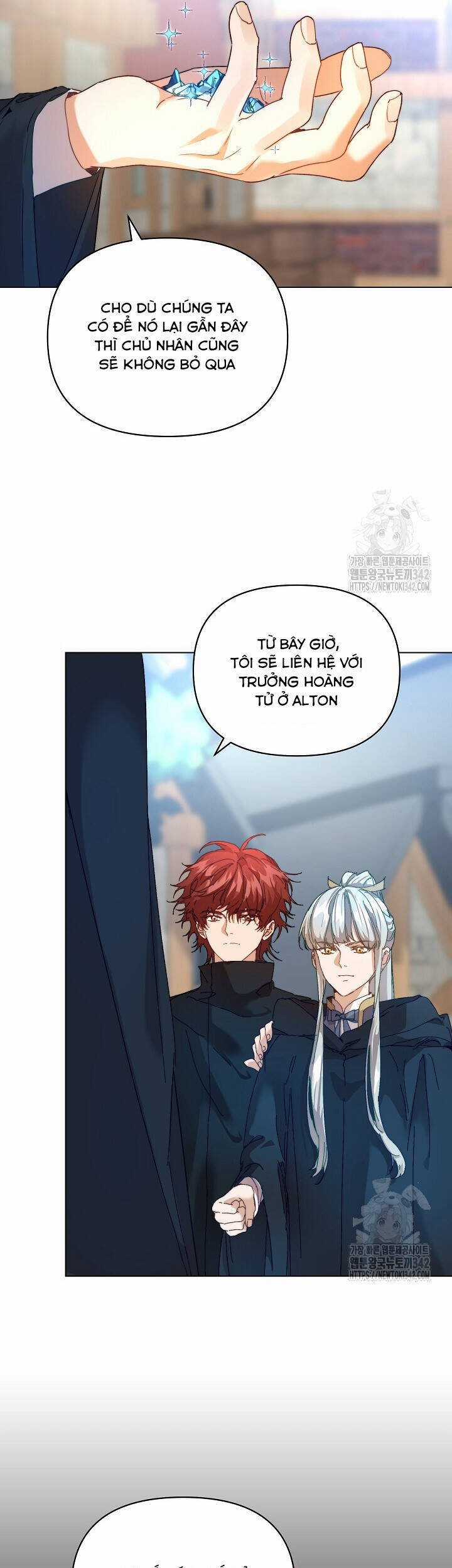 Trở Thành Bảo Mẫu Mắc Bệnh Nan Y Của Nam Chính Hắc Ám Chapter 45 trang 12