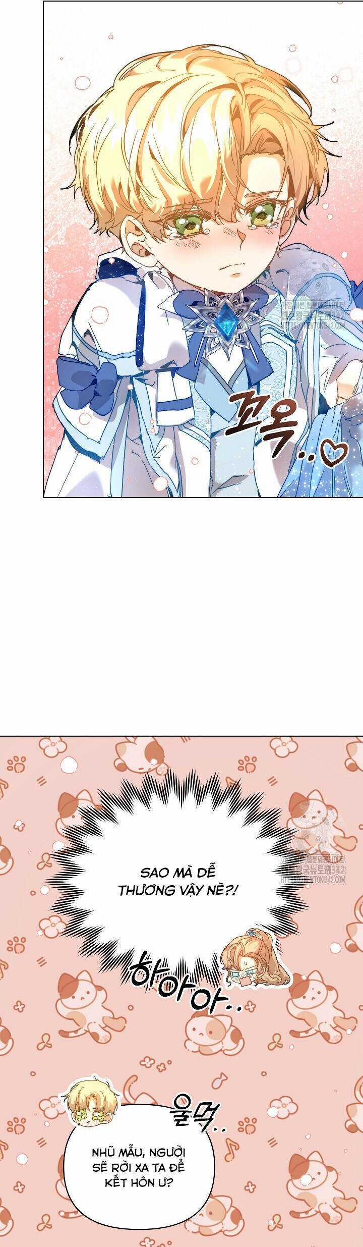 Trở Thành Bảo Mẫu Mắc Bệnh Nan Y Của Nam Chính Hắc Ám Chapter 45 trang 28