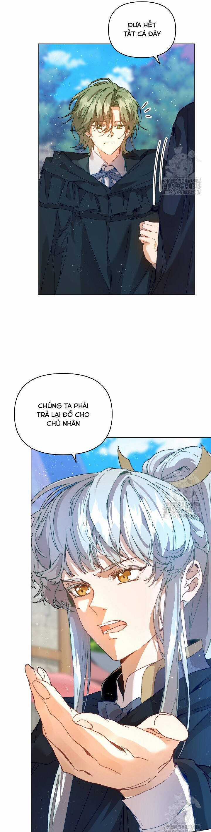 Trở Thành Bảo Mẫu Mắc Bệnh Nan Y Của Nam Chính Hắc Ám Chapter 45 trang 5