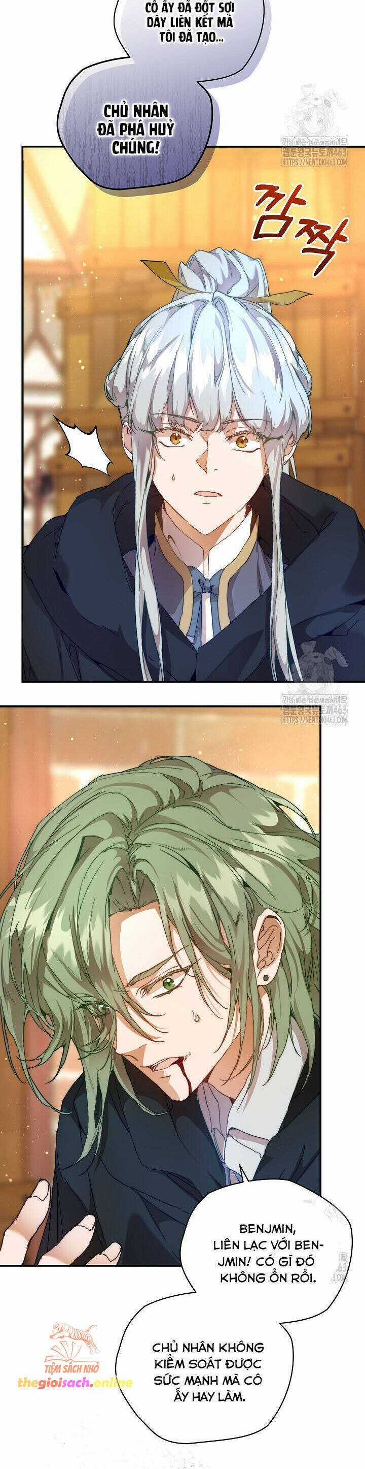 Trở Thành Bảo Mẫu Mắc Bệnh Nan Y Của Nam Chính Hắc Ám Chapter 48 trang 12