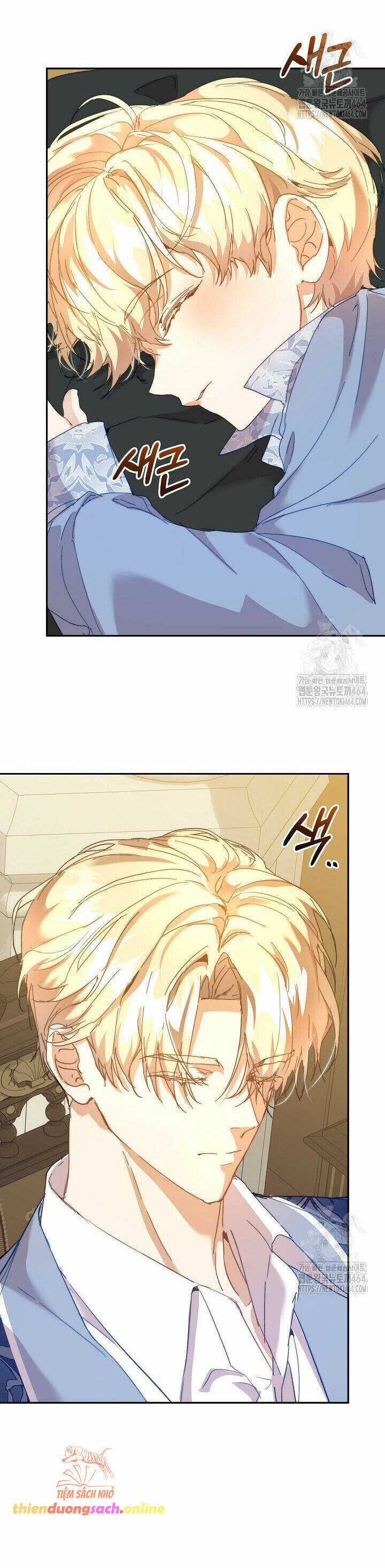 Trở Thành Bảo Mẫu Mắc Bệnh Nan Y Của Nam Chính Hắc Ám Chapter 50 trang 23