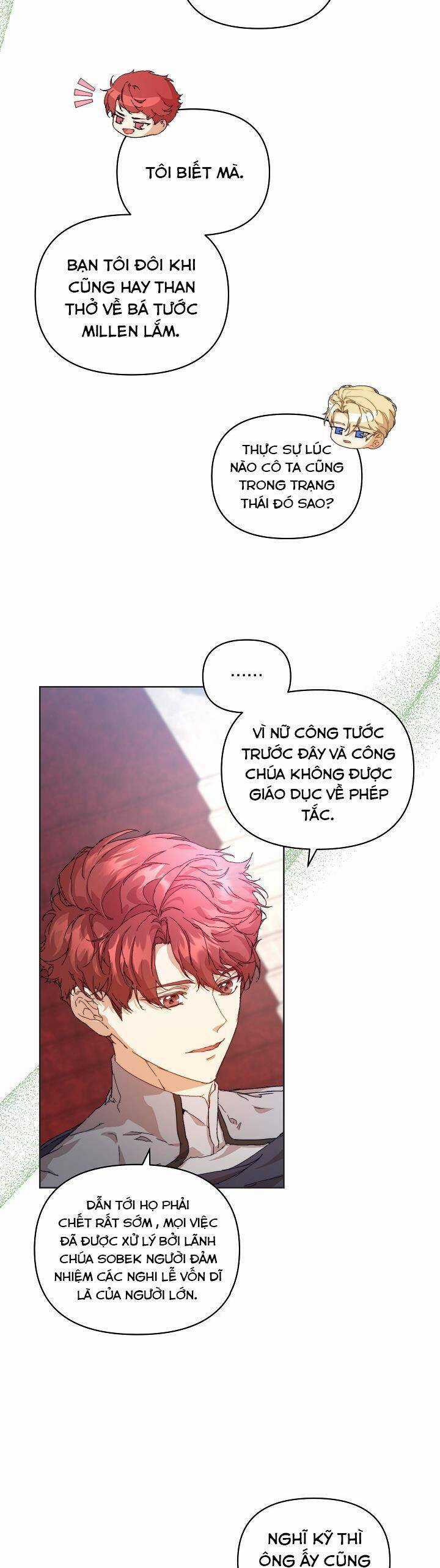 Trở Thành Bảo Mẫu Mắc Bệnh Nan Y Của Nam Chính Hắc Ám Chapter 6 trang 16