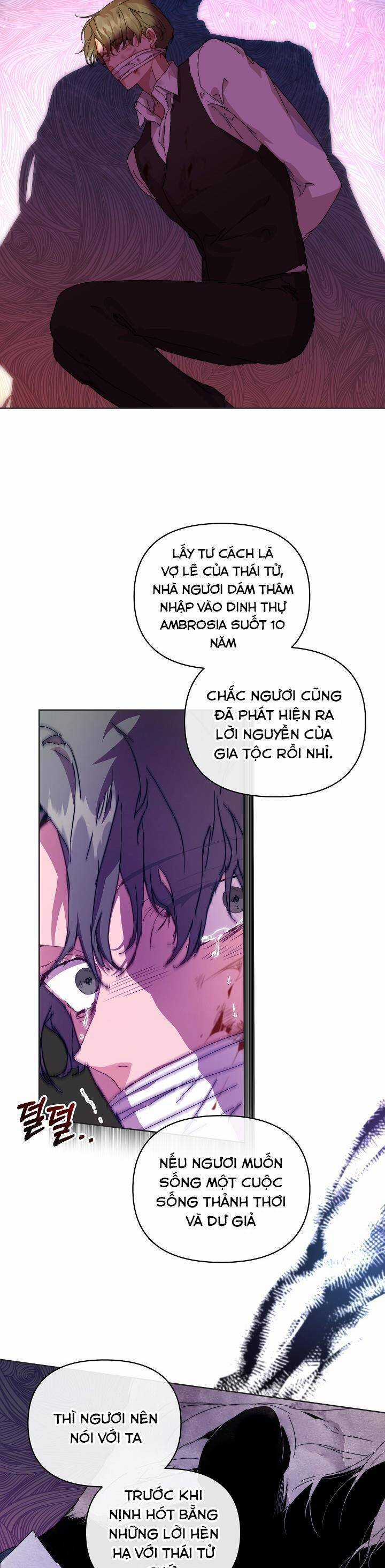 Trở Thành Bảo Mẫu Mắc Bệnh Nan Y Của Nam Chính Hắc Ám Chapter 6 trang 25