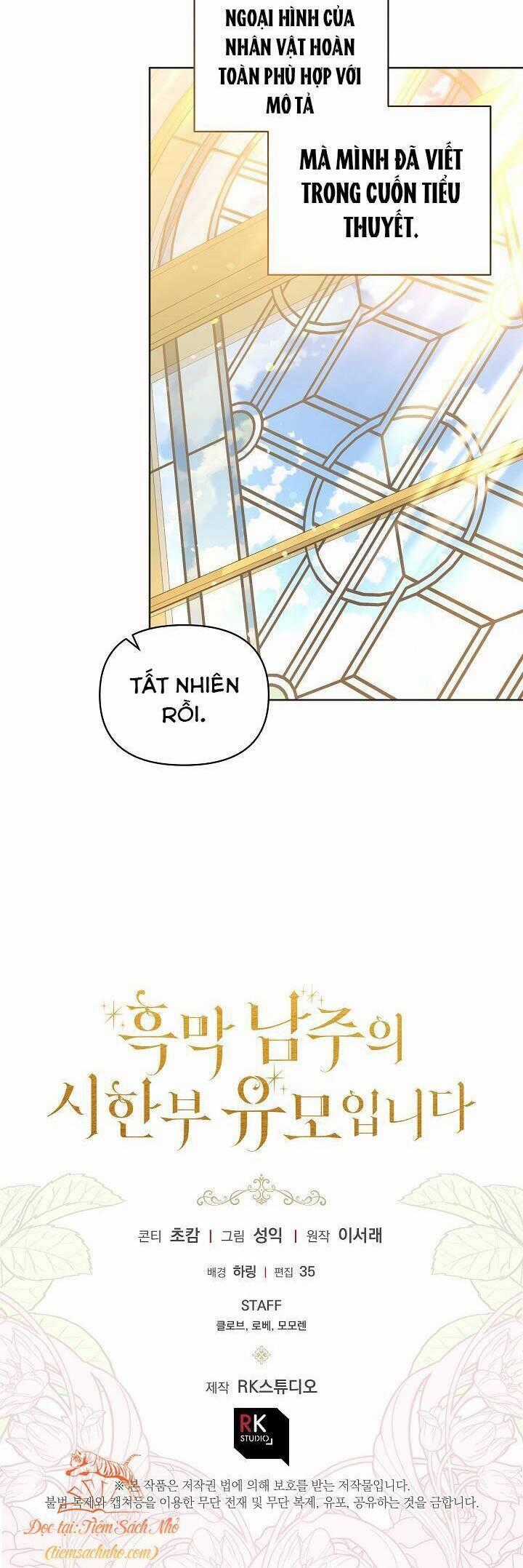 Trở Thành Bảo Mẫu Mắc Bệnh Nan Y Của Nam Chính Hắc Ám Chapter 6 trang 36