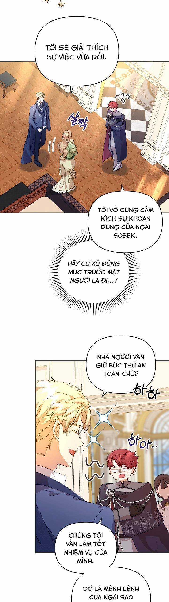 Trở Thành Bảo Mẫu Mắc Bệnh Nan Y Của Nam Chính Hắc Ám Chapter 6 trang 7