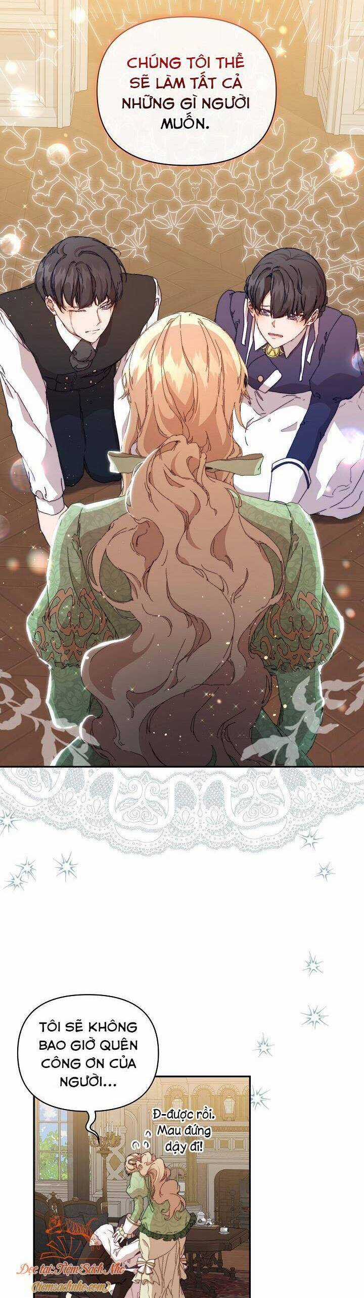 Trở Thành Bảo Mẫu Mắc Bệnh Nan Y Của Nam Chính Hắc Ám Chapter 8 trang 3