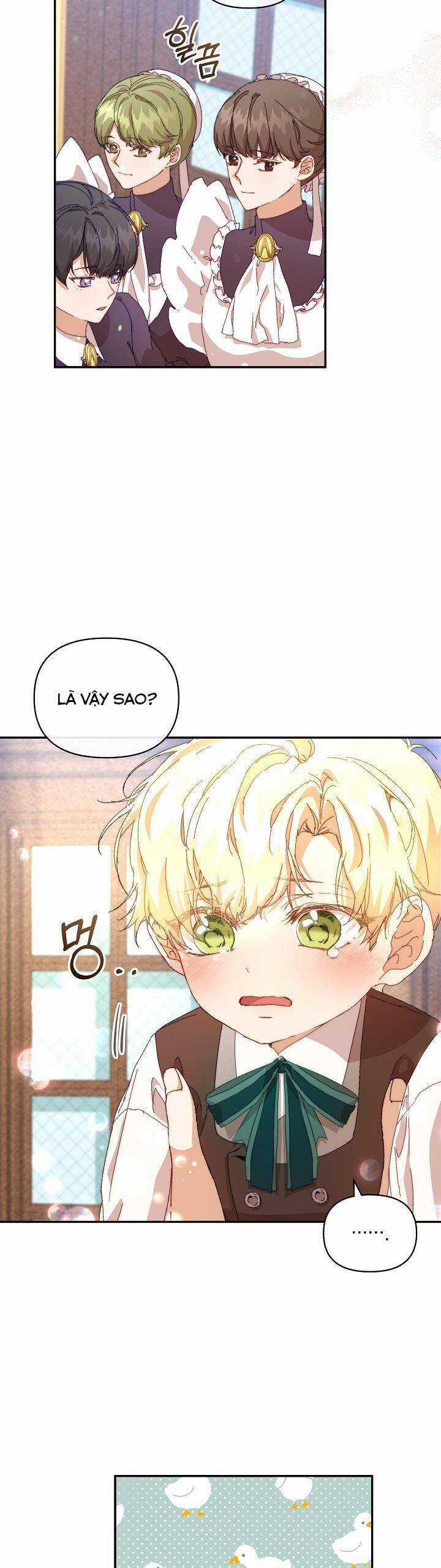 Trở Thành Bảo Mẫu Mắc Bệnh Nan Y Của Nam Chính Hắc Ám Chapter 8 trang 31