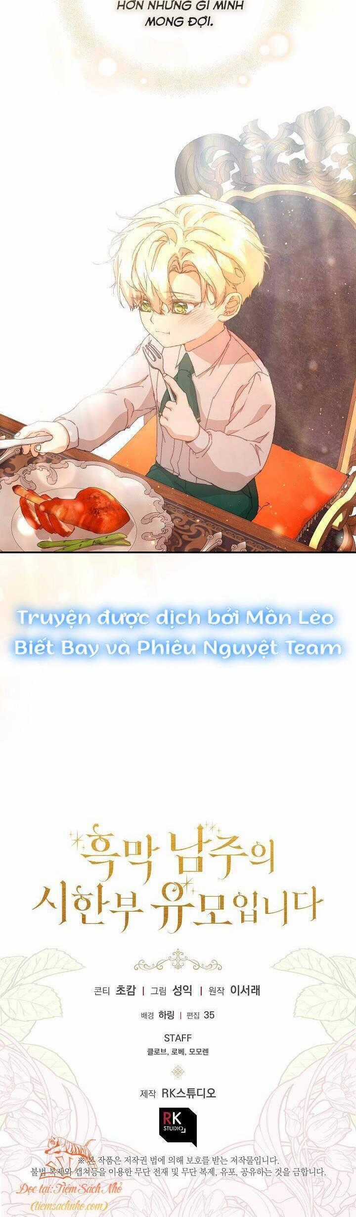 Trở Thành Bảo Mẫu Mắc Bệnh Nan Y Của Nam Chính Hắc Ám Chapter 9 trang 36