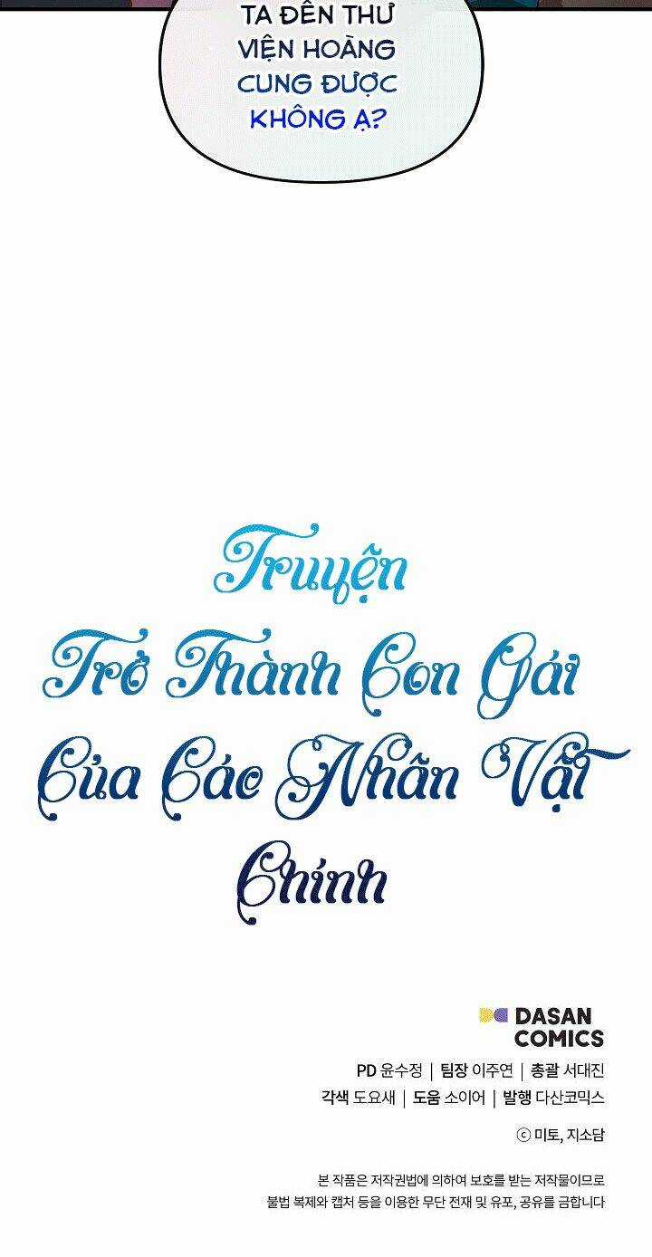 Trở Thành Con Gái Của Các Nhân Vật Chính Chapter 12 trang 71