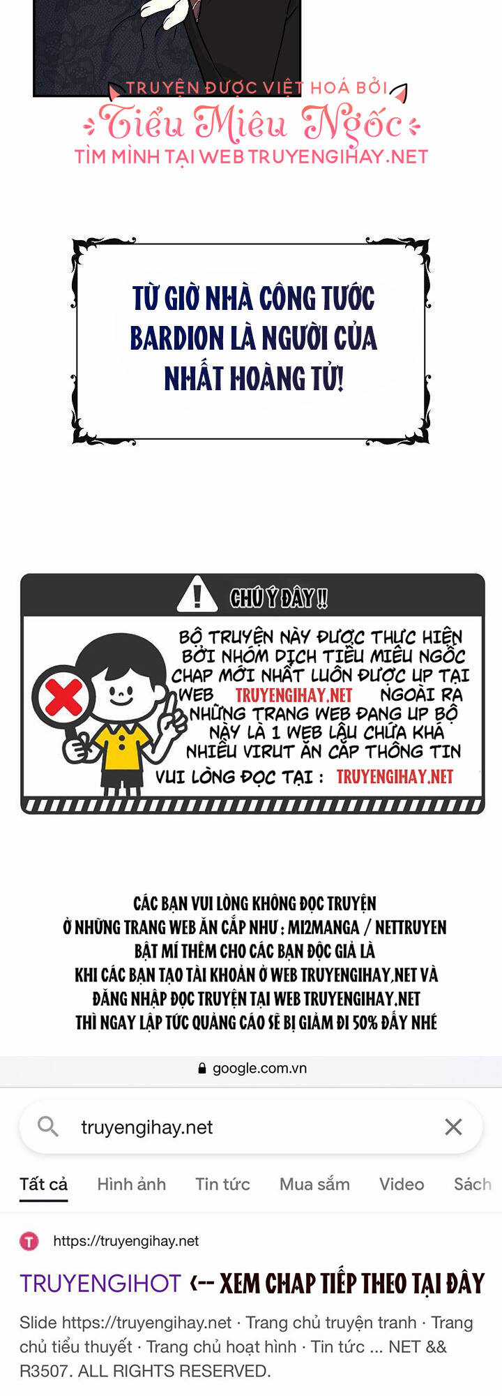 Trở Thành Con Gái Của Các Nhân Vật Chính Chapter 36 trang 6