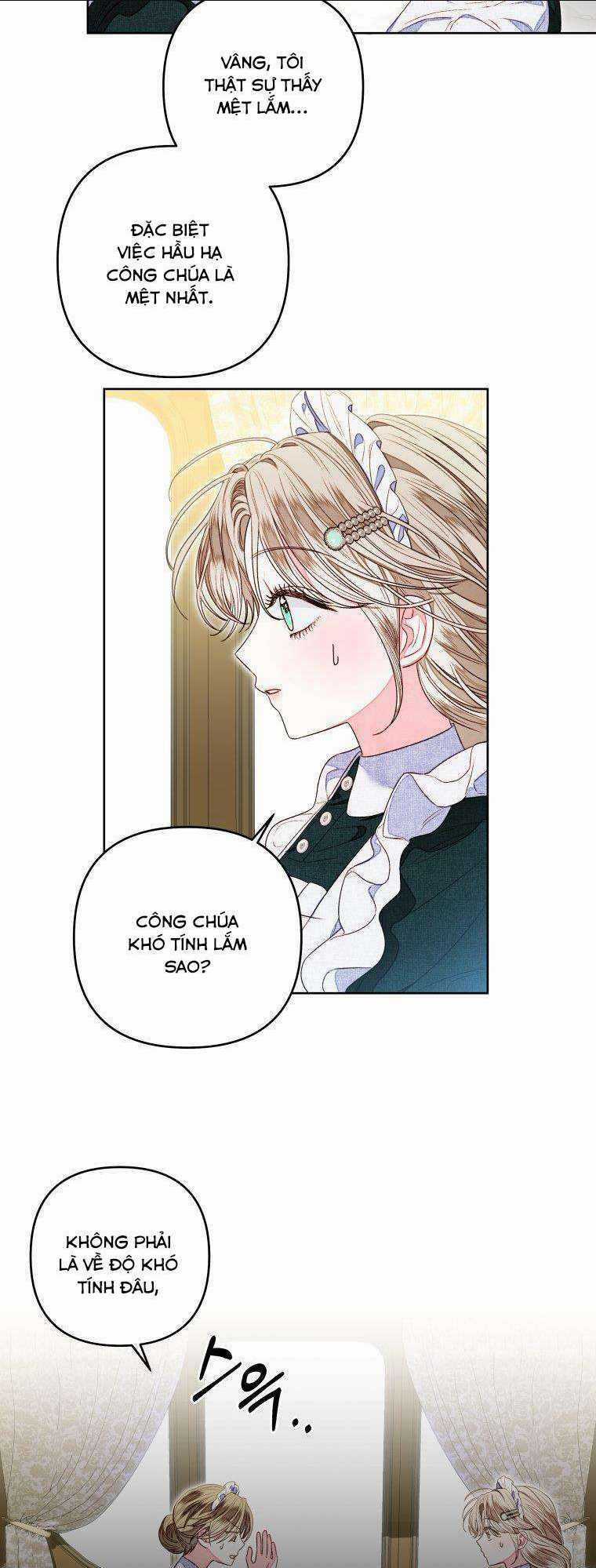 Trở Thành Hầu Nữ Còn Quan Trọng Hơn Là Làm Công Chúa Chapter 11 trang 4