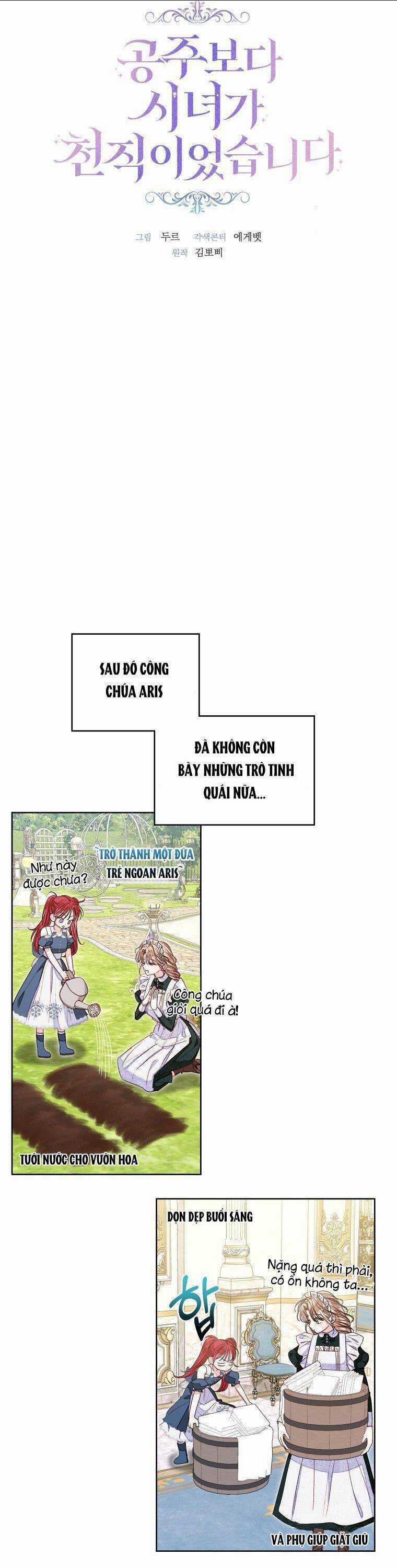 Trở Thành Hầu Nữ Còn Quan Trọng Hơn Là Làm Công Chúa Chapter 14 trang 17