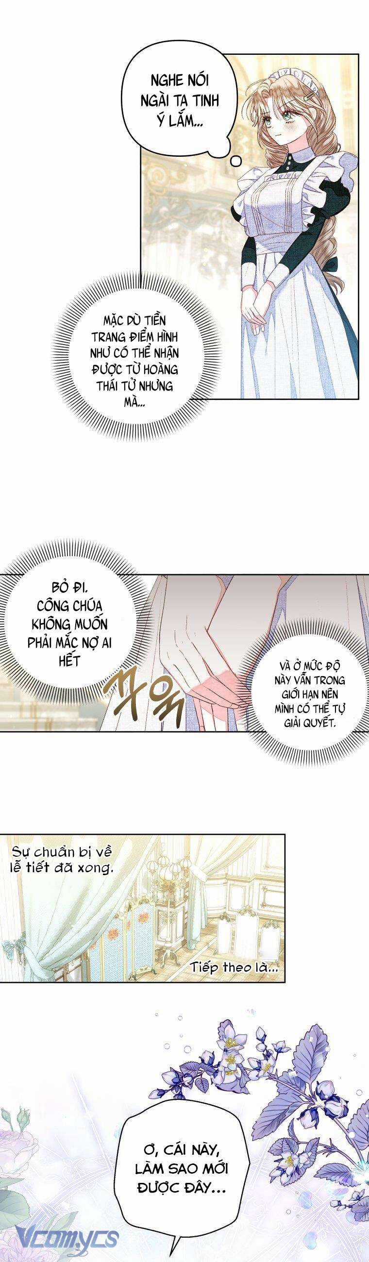 Trở Thành Hầu Nữ Còn Quan Trọng Hơn Là Làm Công Chúa Chapter 17 trang 14
