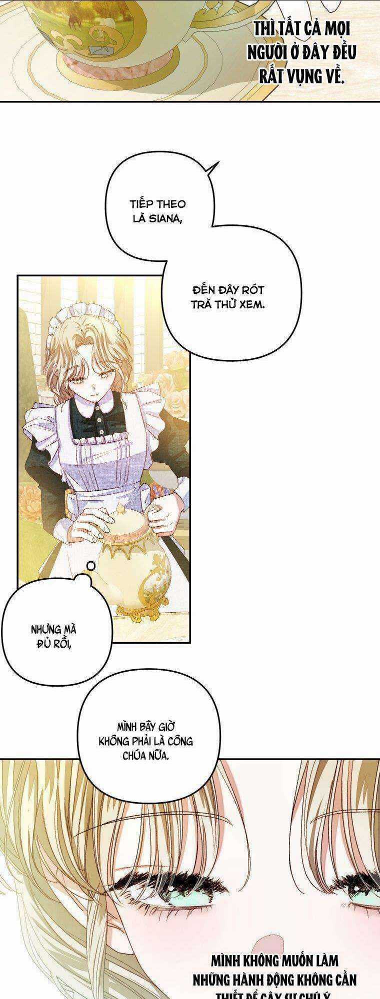 Trở Thành Hầu Nữ Còn Quan Trọng Hơn Là Làm Công Chúa Chapter 3 trang 40