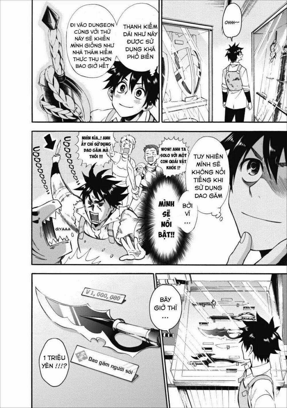 Trở Thành Nhà Thám Hiểm Đánh Bại Dungeon Bằng Bảng Kĩ Năng ~ . Chapter 3 trang 8