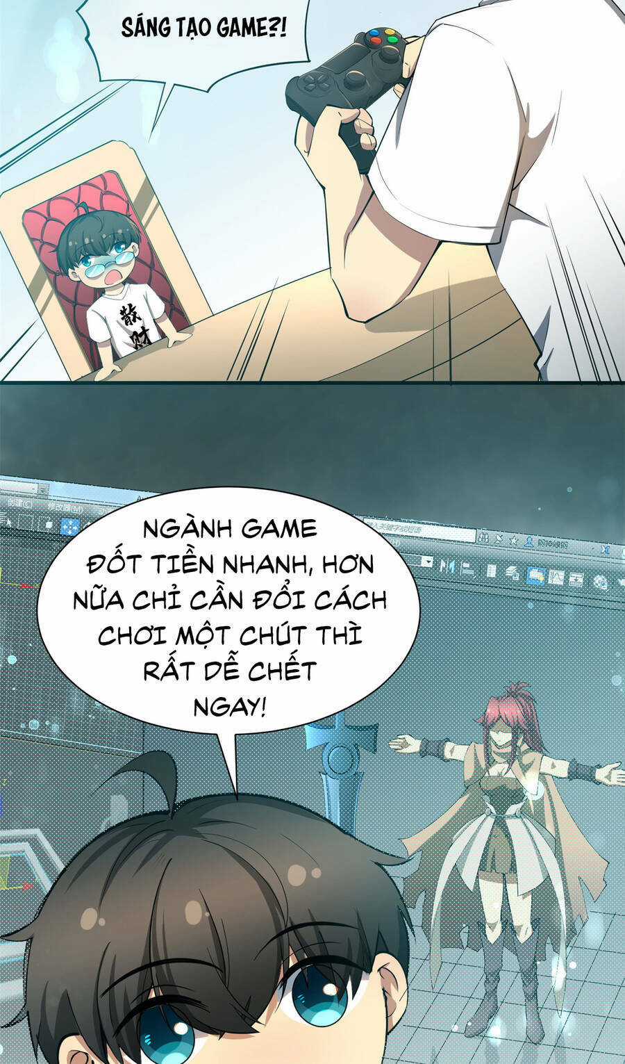 Trở Thành Tài Phiệt Nhờ Game Chapter 1 trang 38