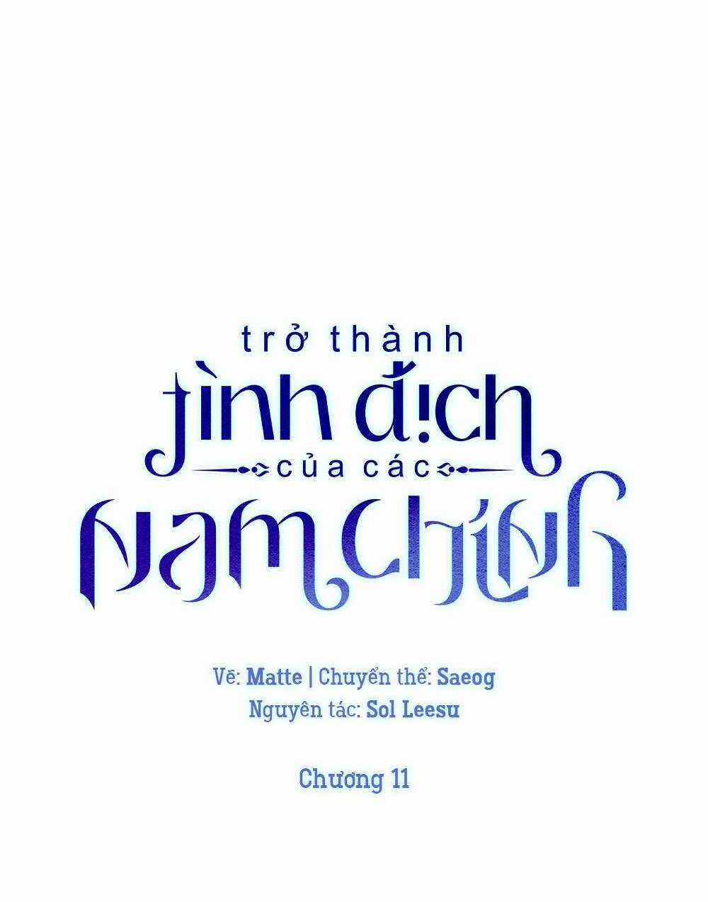 Trở Thành Tình Địch Của Các Nam Chính Chapter 11 trang 63