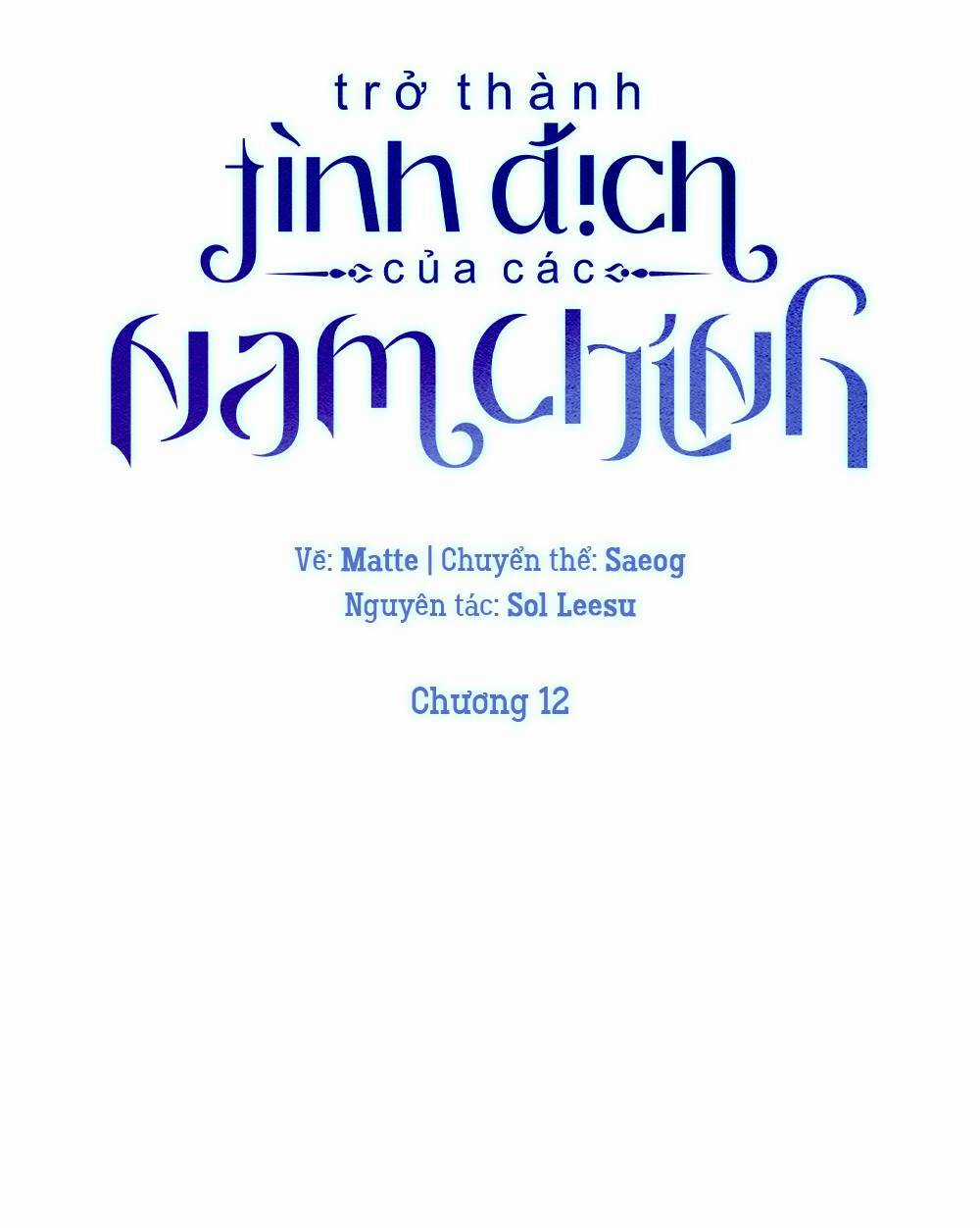 Trở Thành Tình Địch Của Các Nam Chính Chapter 12 trang 30