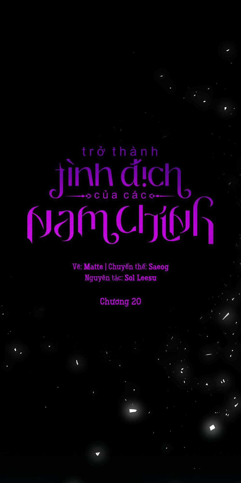 Trở Thành Tình Địch Của Các Nam Chính Chapter 20 trang 10