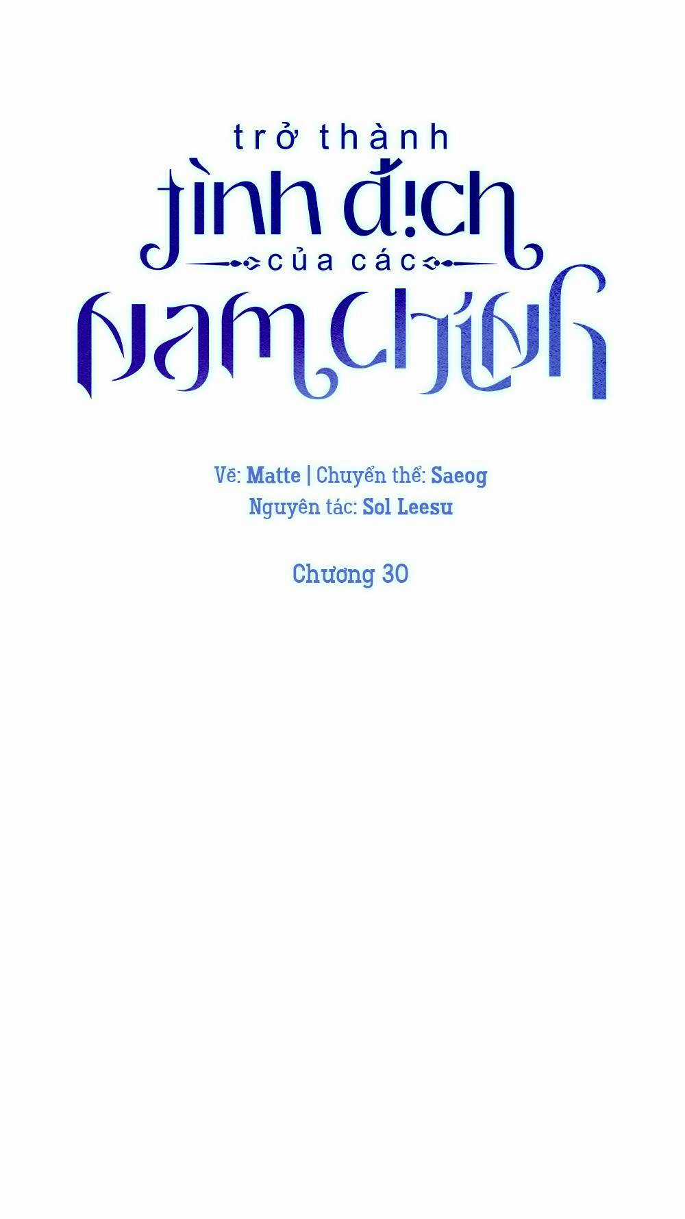 Trở Thành Tình Địch Của Các Nam Chính Chapter 30 trang 17
