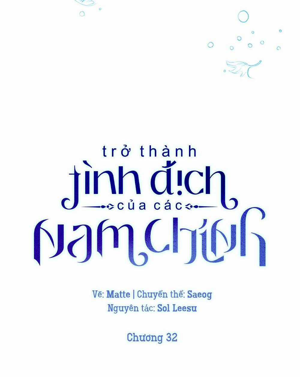 Trở Thành Tình Địch Của Các Nam Chính Chapter 32 trang 39