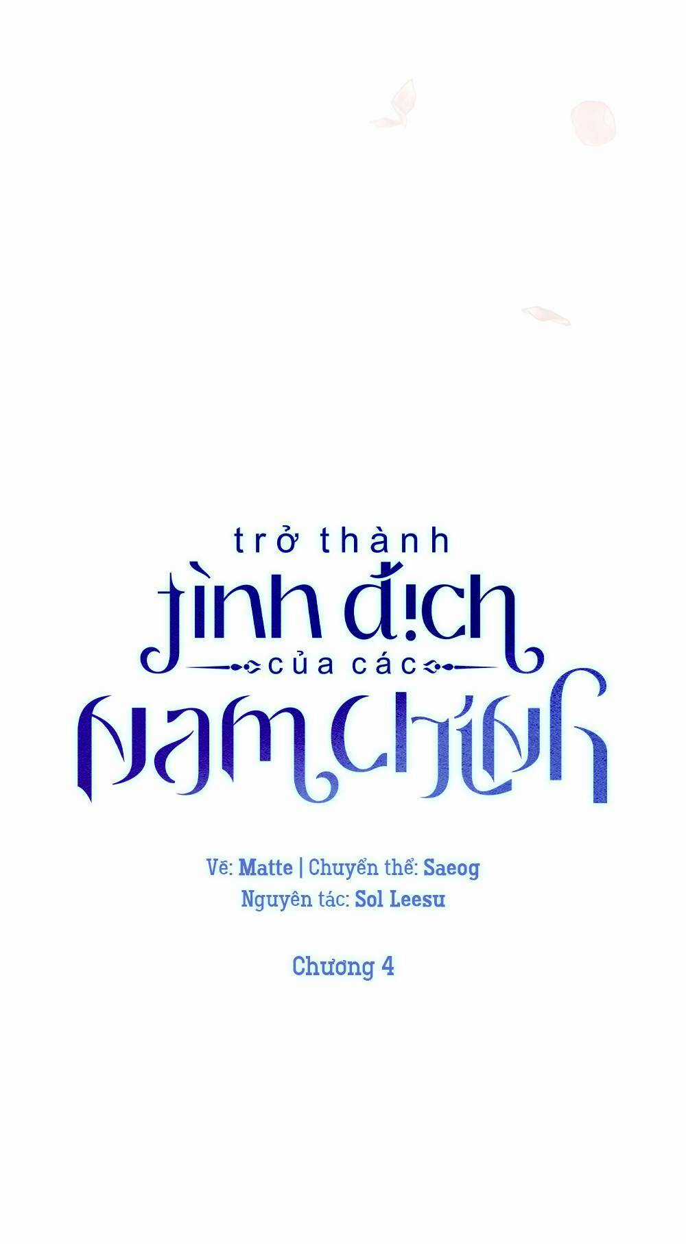 Trở Thành Tình Địch Của Các Nam Chính Chapter 4 trang 36