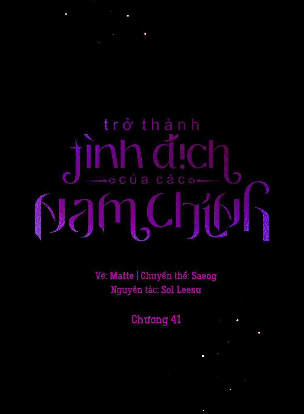 Trở Thành Tình Địch Của Các Nam Chính Chapter 41 trang 27