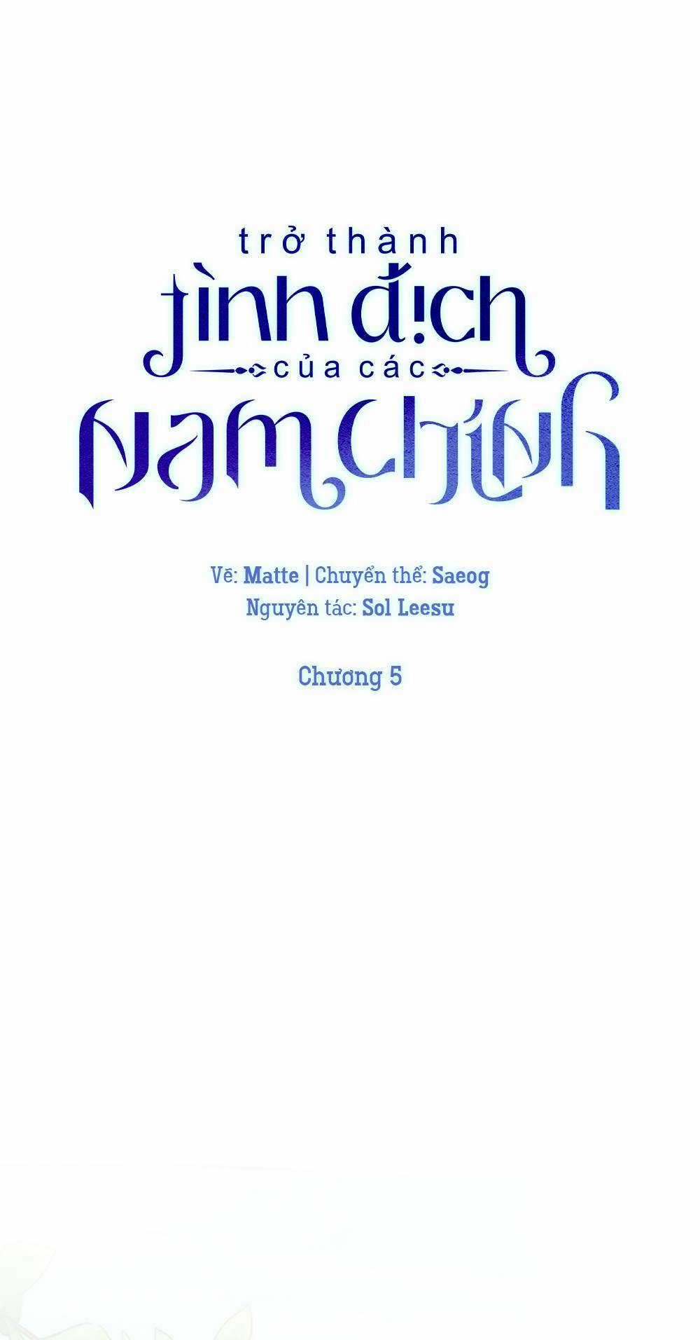 Trở Thành Tình Địch Của Các Nam Chính Chapter 5 trang 22