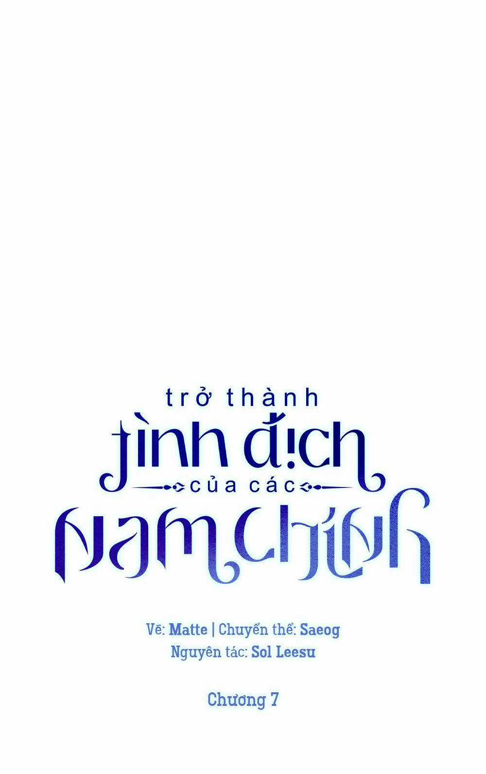 Trở Thành Tình Địch Của Các Nam Chính Chapter 7 trang 11