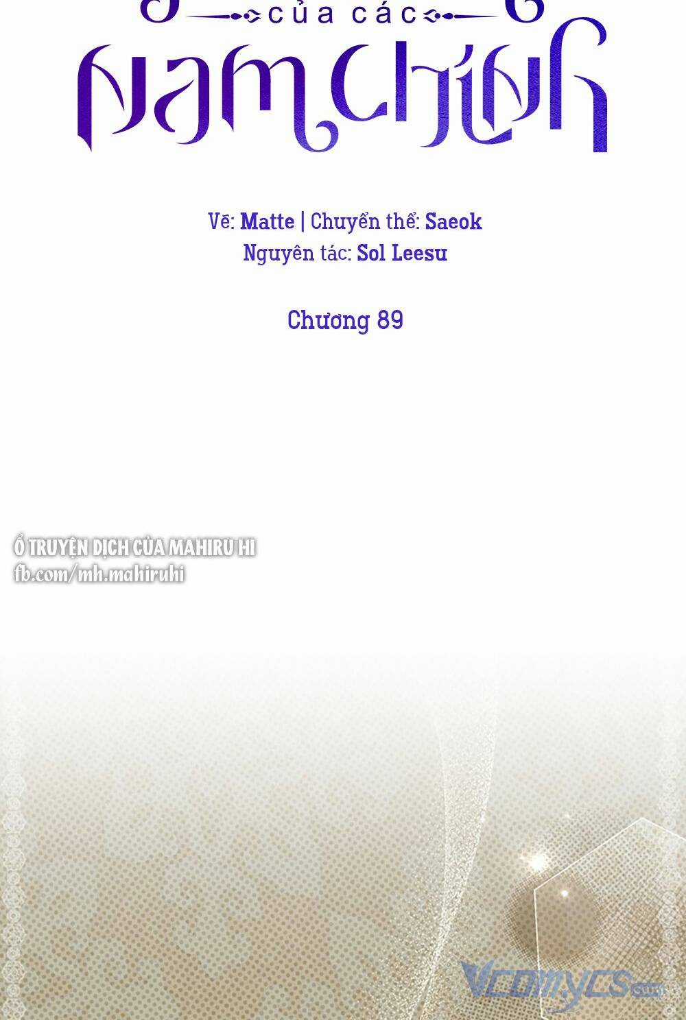 Trở Thành Tình Địch Của Các Nam Chính Chapter 89 trang 59