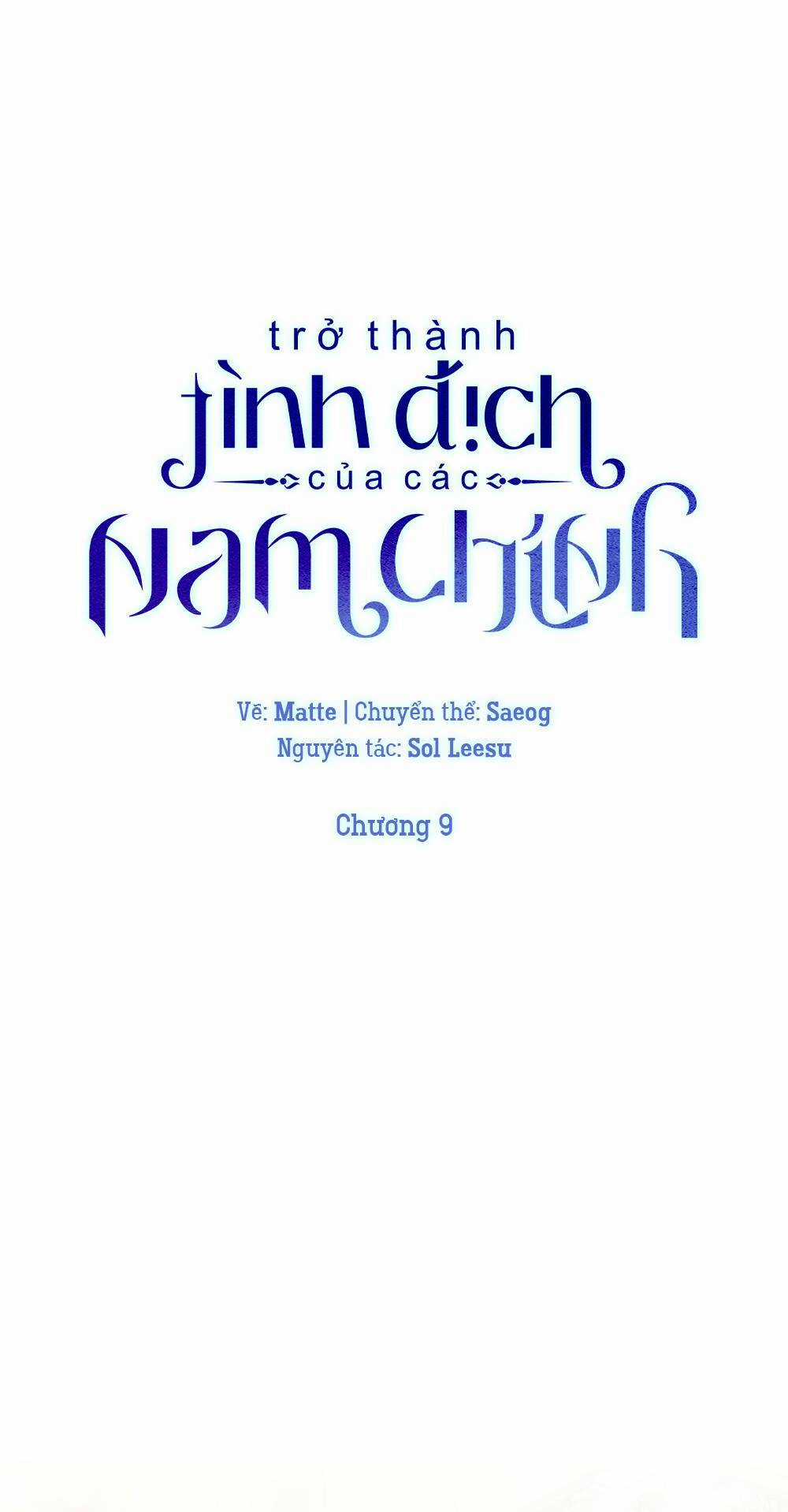 Trở Thành Tình Địch Của Các Nam Chính Chapter 9 trang 13