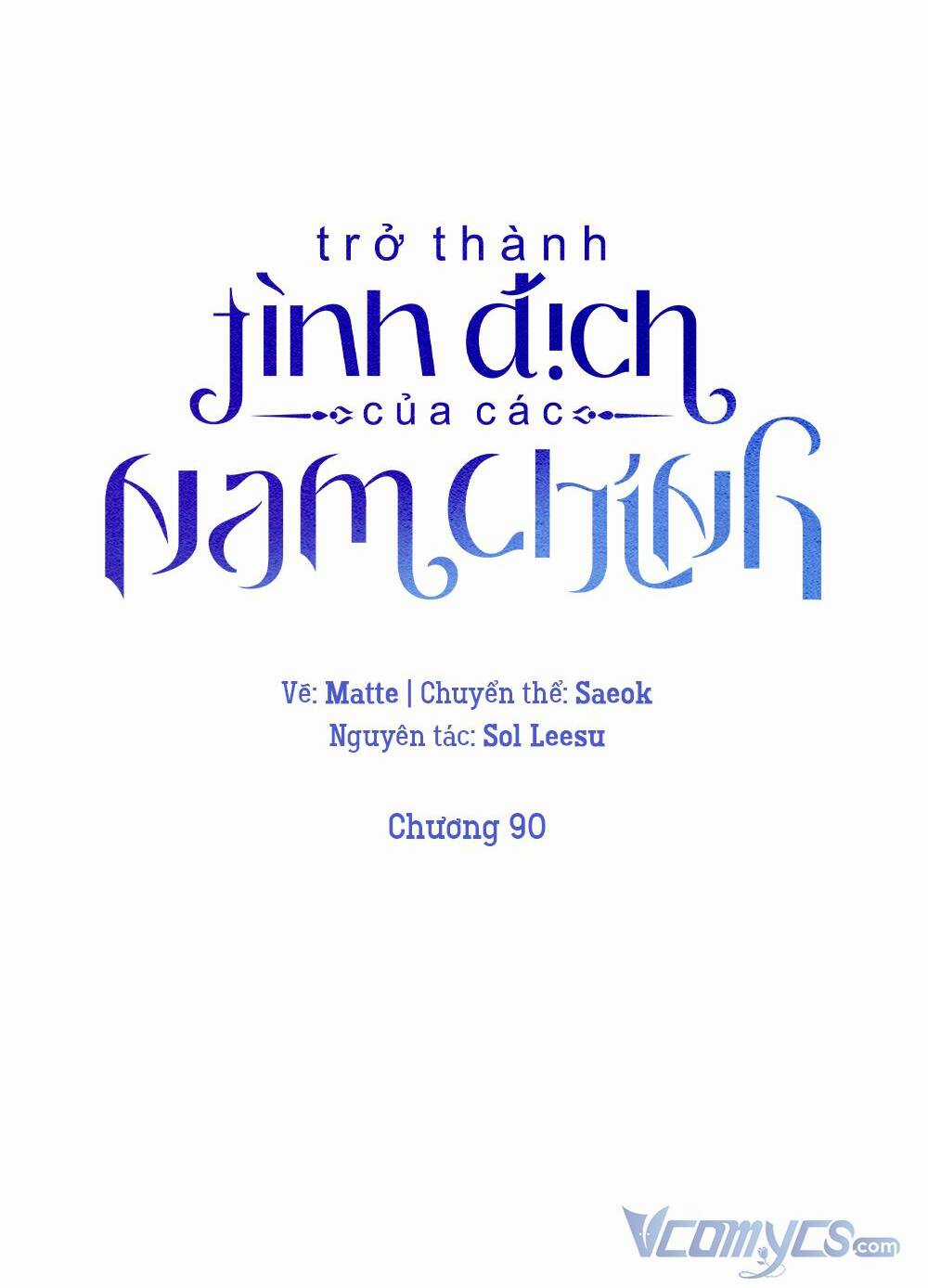 Trở Thành Tình Địch Của Các Nam Chính Chapter 90 trang 34